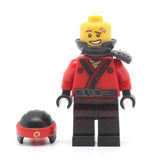 LEGO njo0316 - Kai (The LEGO Ninjago Movie, Pearl Dark Gray Katana Holder)